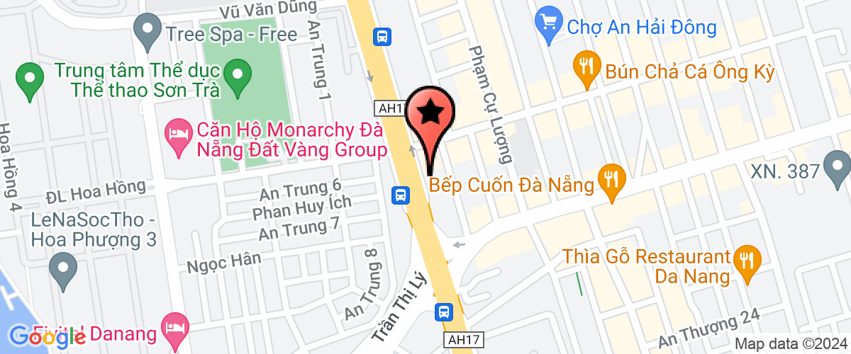 Map go to Phat Tien Construction Mechanical Company Limited