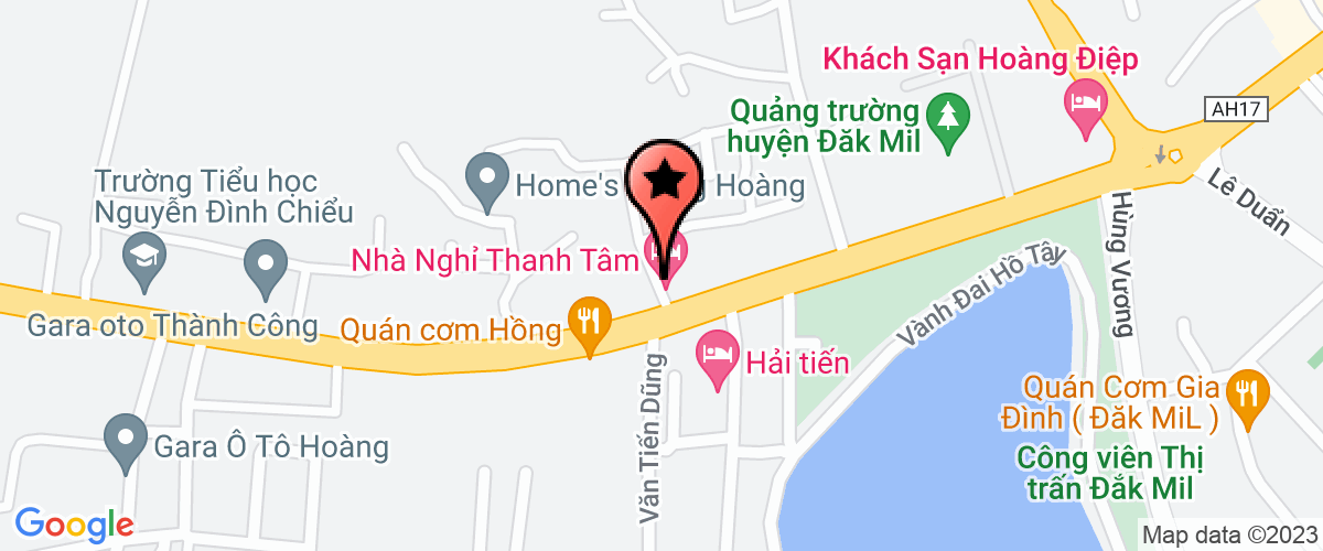 Map go to Nam Nghia Dak Nong Joint Stock Company