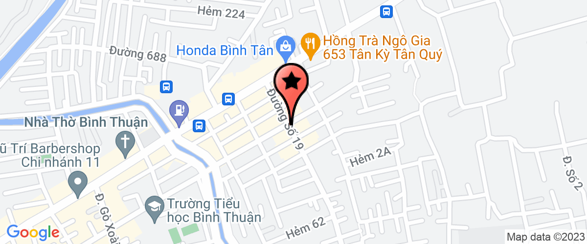 Map go to Minh Anh Mechanical Trading Production Company Limited