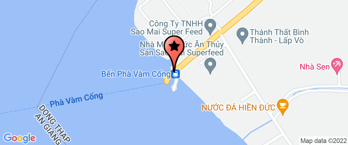 Map go to Sao Mai Processing and Seafood Export Corporation
