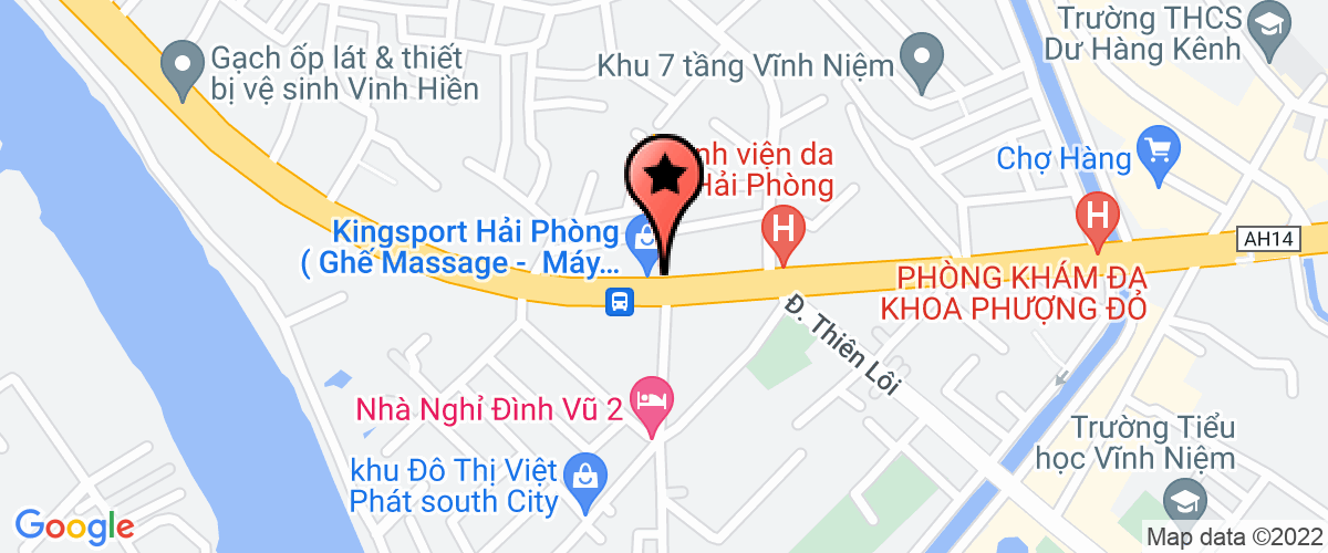 Map go to Viet Hoa Investment And Production Company Limited