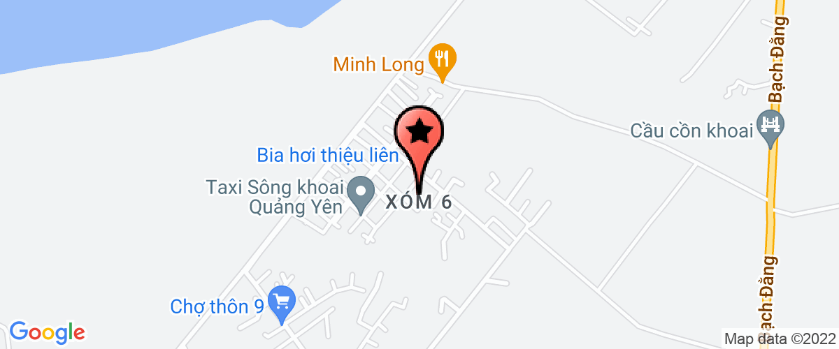 Map go to co phan xay dung va van tai Hung Dung Company
