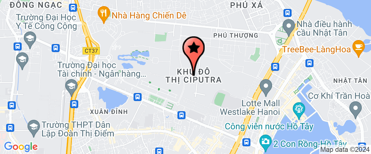 Bản đồ đến Công Ty TNHH Tm Dv Kem Mút