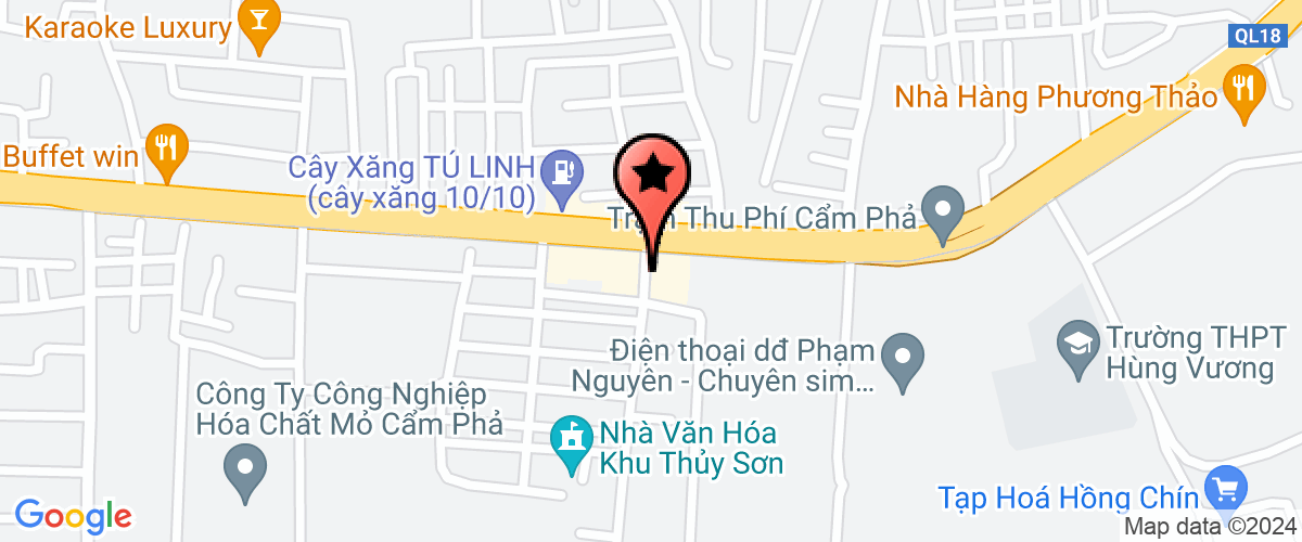 Map go to Vuong Lap Company Limited