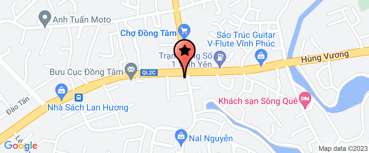 Map go to Manh Quan Finance Investment Company Limited