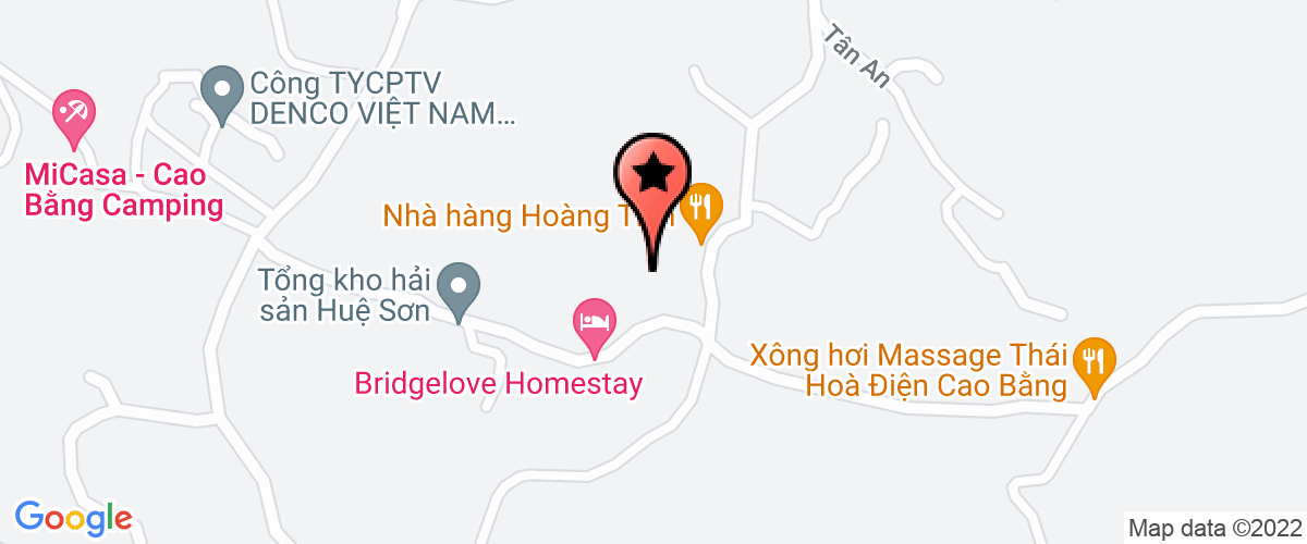 Map go to Phuong Dong Private Enterprise