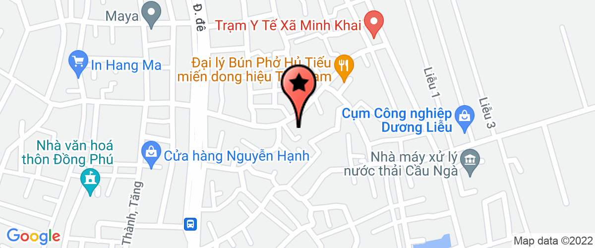 Map go to anh Duong Education Equipment Company Limited