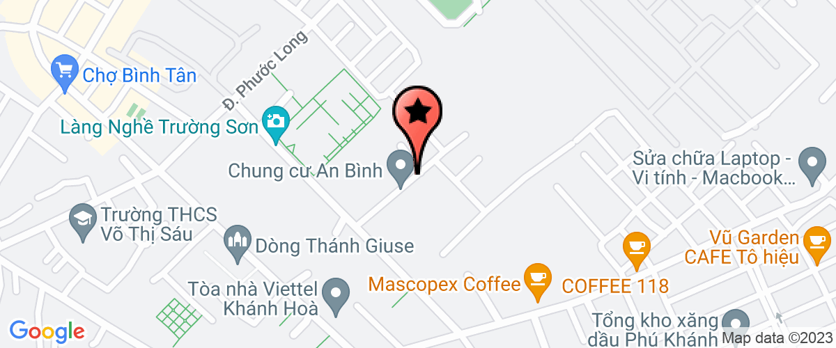 Map go to Che Ban An Phat Trading Company Limited