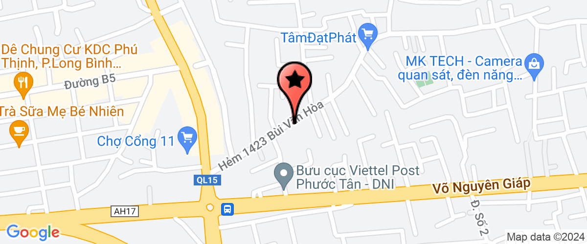 Map go to An Phuoc Thinh Trading Construction Consultant Company Limited