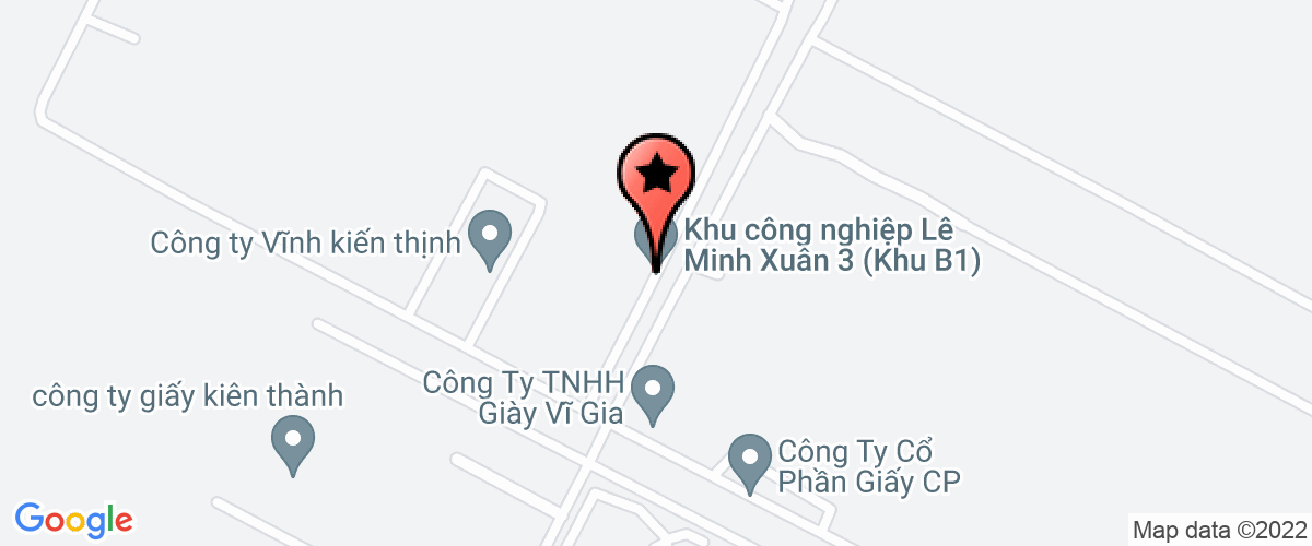 Bản đồ đến Công Ty Trách Nhiệm Hữu Hạn Dệt Nhuộm Thành Phát
