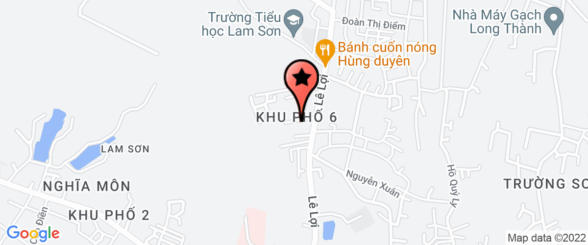 Map go to Doanh nghiep tu nhan Trung Hieu