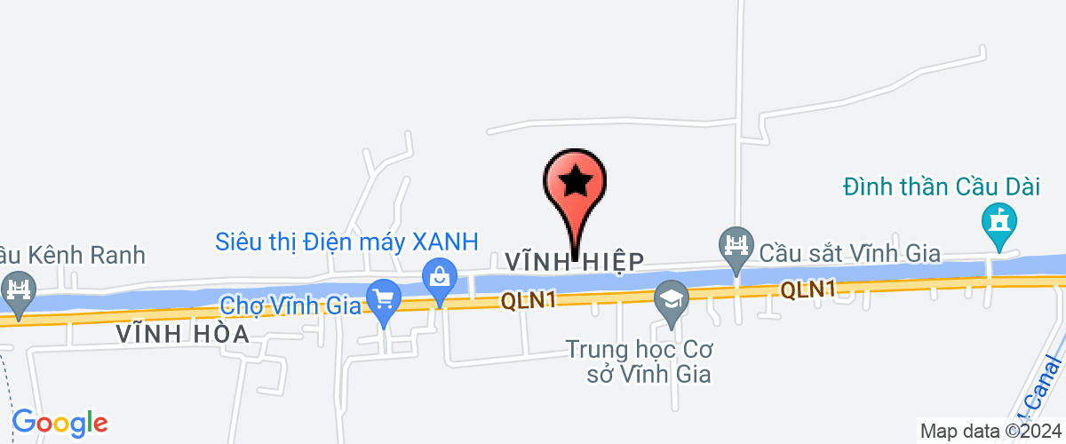 Map go to DNTN On Van Nam