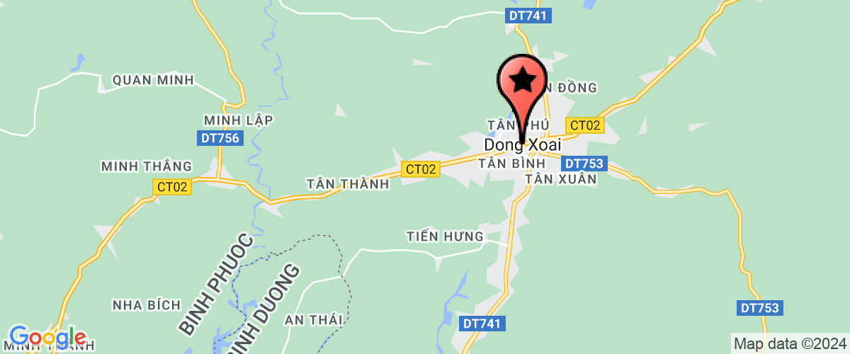 Map go to Tan Dai Phat Trading And Mechanical Construction Company Limited