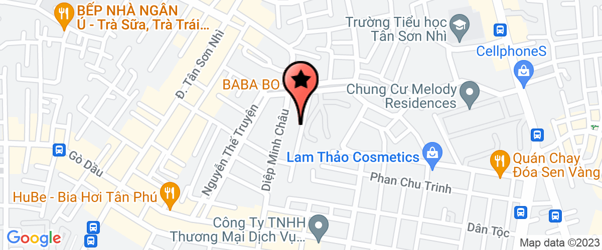 Map go to Tien Phat Garment Trading Production Company Limited