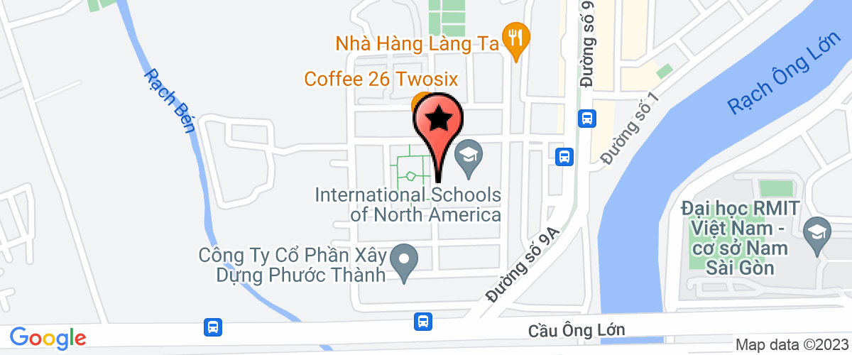 Bản đồ đến Cty TNHH MTV Thái Thịnh Thành
