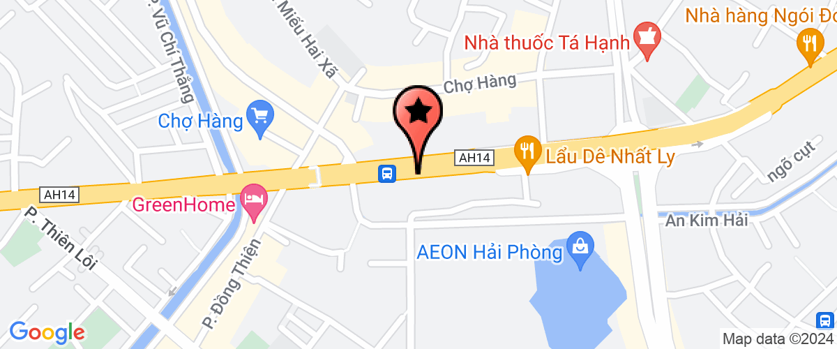 Map go to Thanh Hong Supplies Trading Company Limited