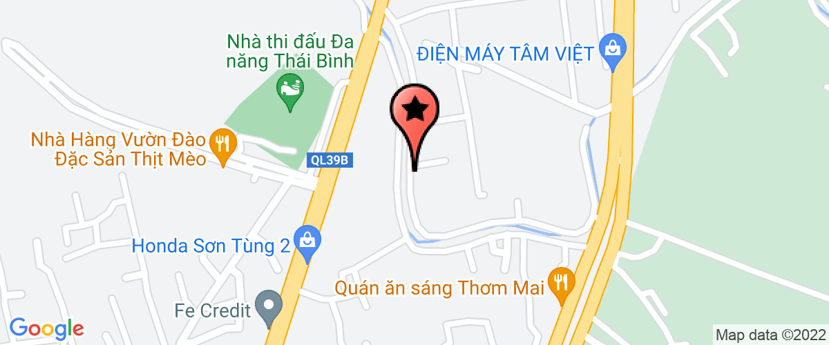 Map go to Quang Thuong Import Export And Trading Production Company Limited