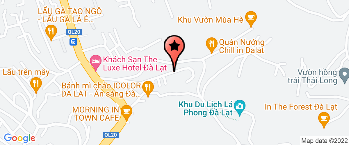 Map go to Da Lat Apex Company Limited