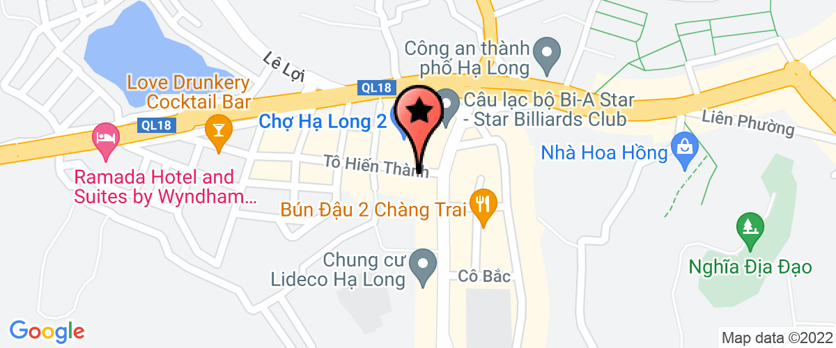 Map go to Binh Minh Anh Joint Stock Company