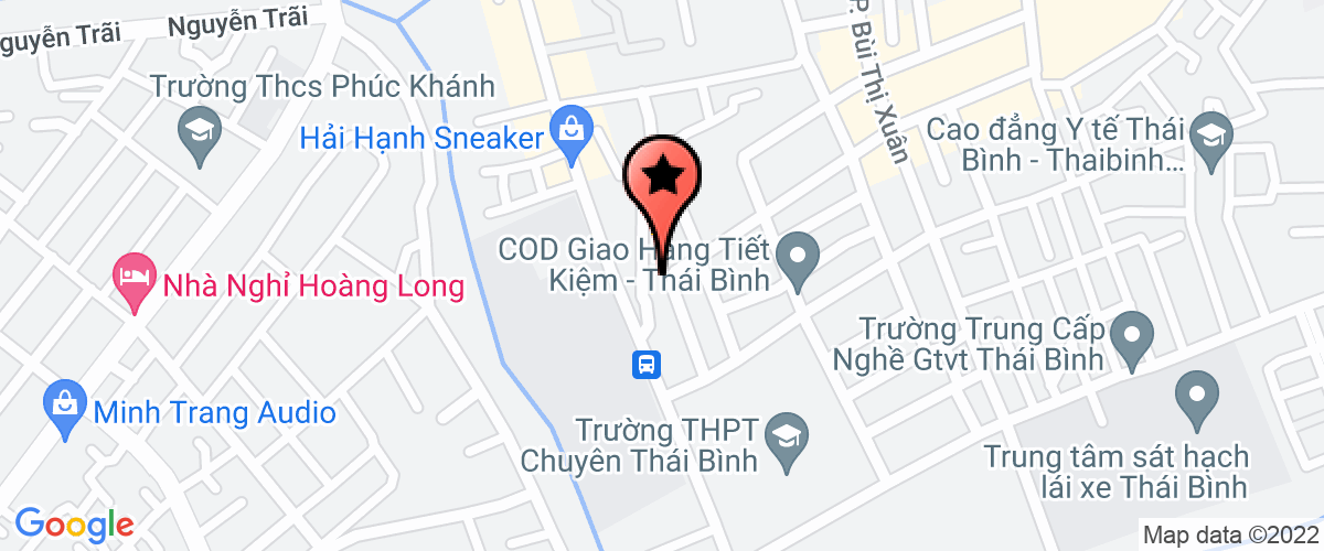 Map go to Thai Binh Traditional Medicine Company Limited