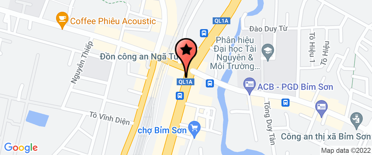 Map go to North Vietnam Tourism and Services Trade Company Limited