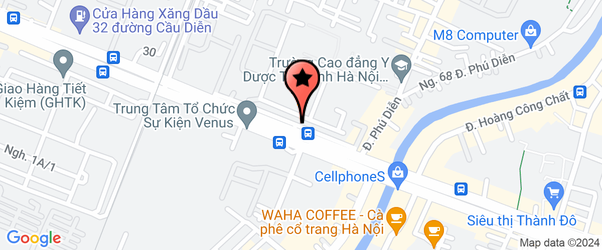 Map go to Tien Thanh Trading And Mechanical Production Company Limited