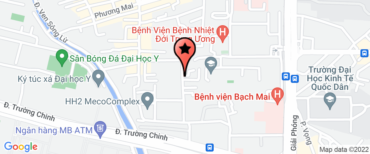 Map go to Viet Anh General Hospital Joint Stock Company
