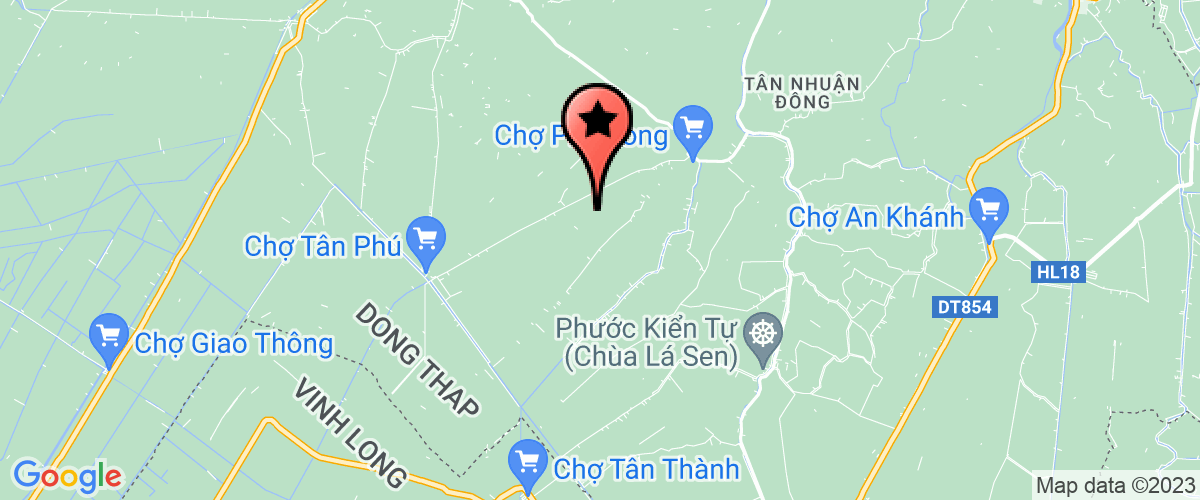 Bản đồ đến Công Ty TNHH Thương Mại - Dịch Vụ - Khách Sạn Vạn Kim Long