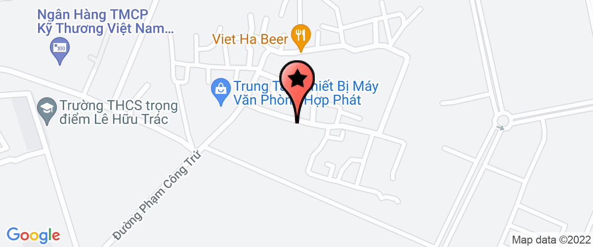 Map go to Phu Dai Hung Construction Joint Stock Company