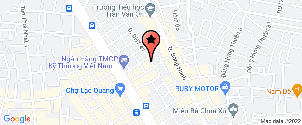 Map go to Mekong Health Care Company Limited