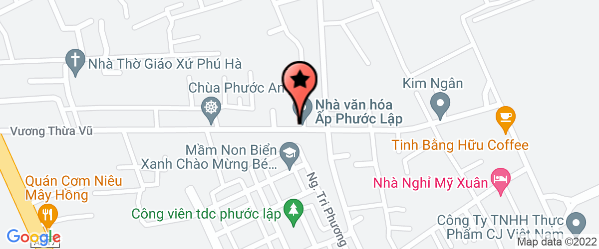 Map go to Trung Phat Transport