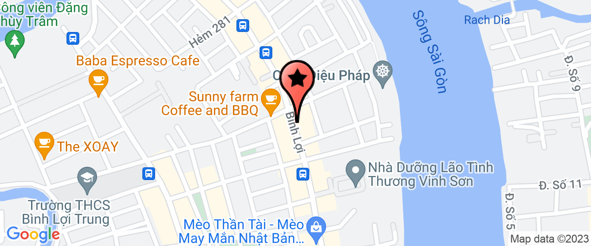 Map go to Thai Long Real Estate Investment and Business Joint Stock Company