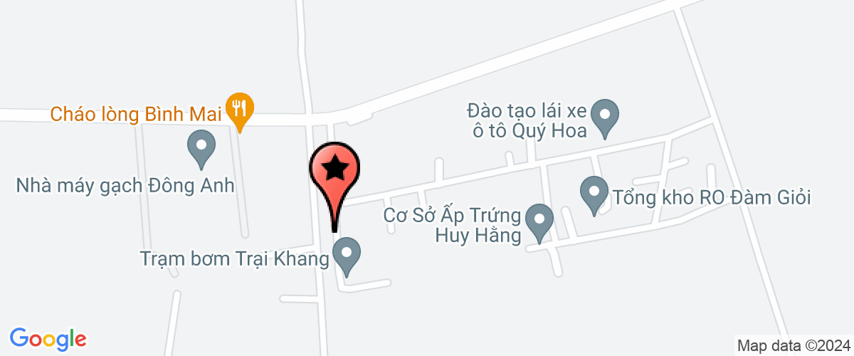 Map go to Bao Khang Commercial Production Company Limitted