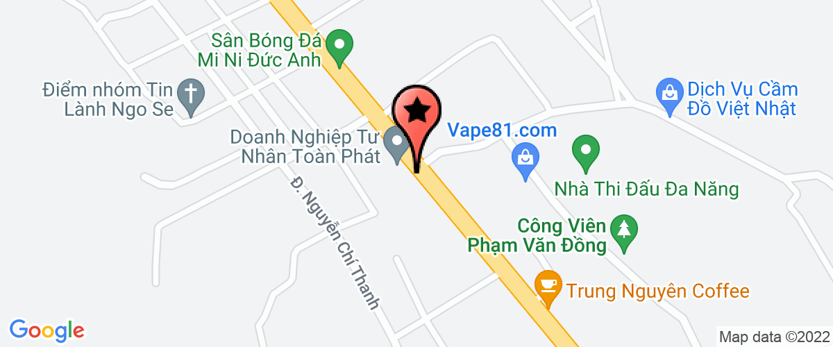 Map go to Thanh Kieu Private Enterprise