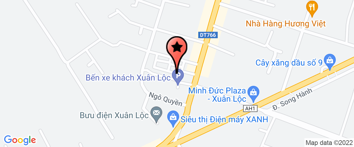 Map go to Ky Phong General Company Limited