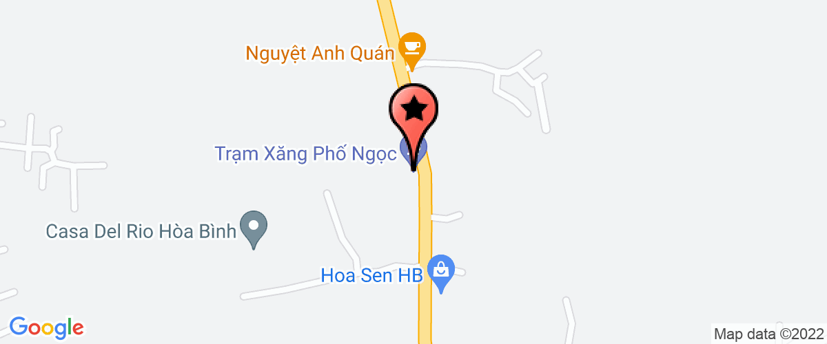 Map go to Uy Ban Nhan Dan Xa Hop Thanh