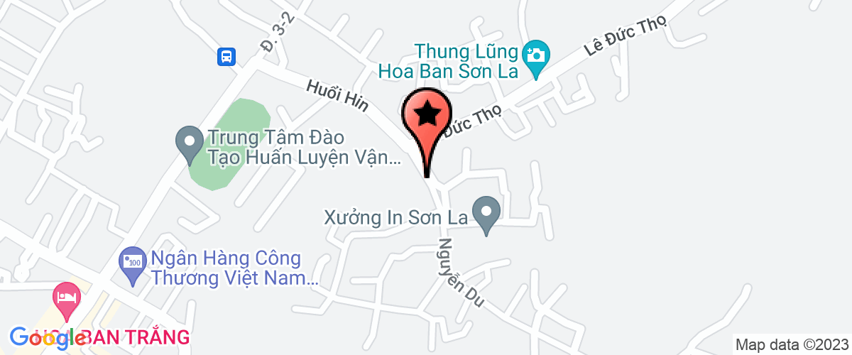 Map go to Minh Quan Tay Bac Forestry Development and Investment Joint Stock Company