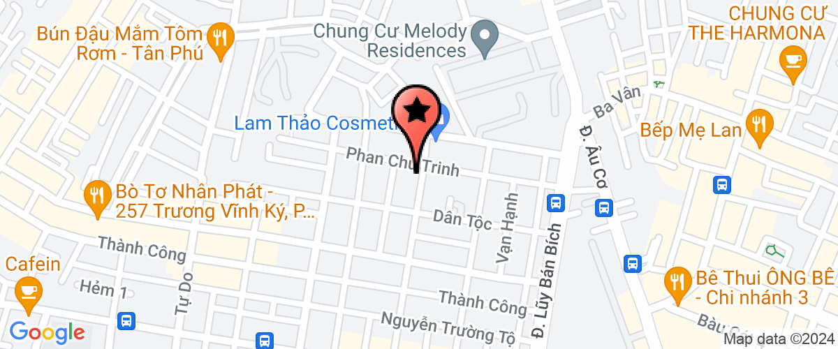 Map go to Quoc Trinh Transport Company Limited