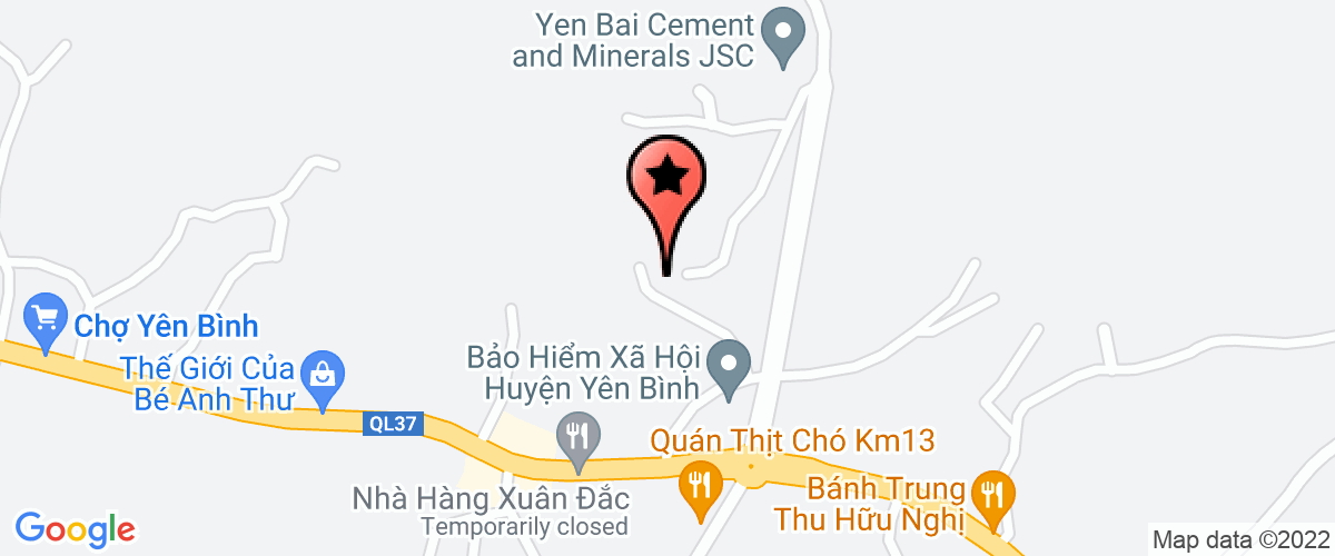 Map go to Doanh nghiep tu nhan van tai - kinh doanh - dich vu Tu Anh