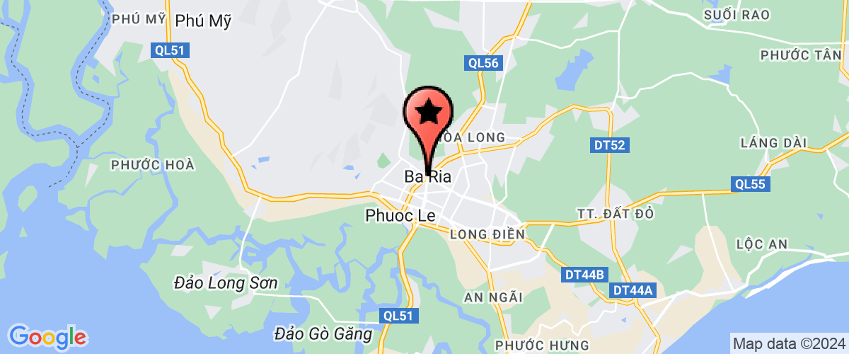 Map go to Hoang Gia Con Dao Company Limited