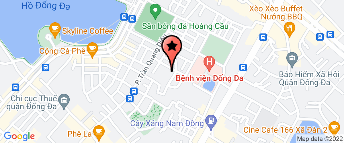 Map go to Ohdear VietNam Travel Trading Joint Stock Company