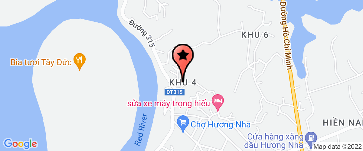 Map go to Van Luong Secondary School