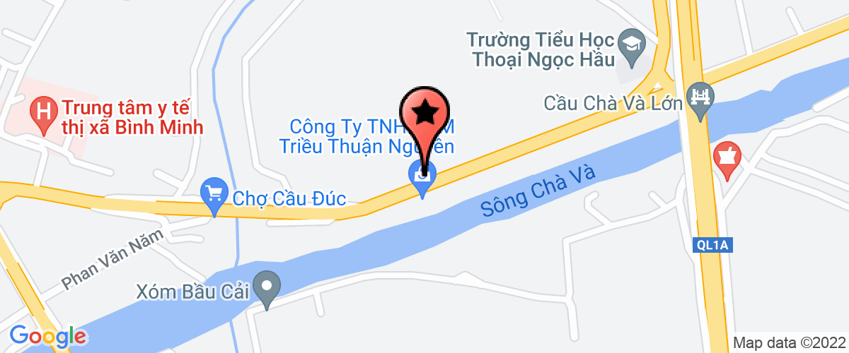 Bản đồ đến Công Ty TNHH Mtv Tm Tâm Thuận Phát