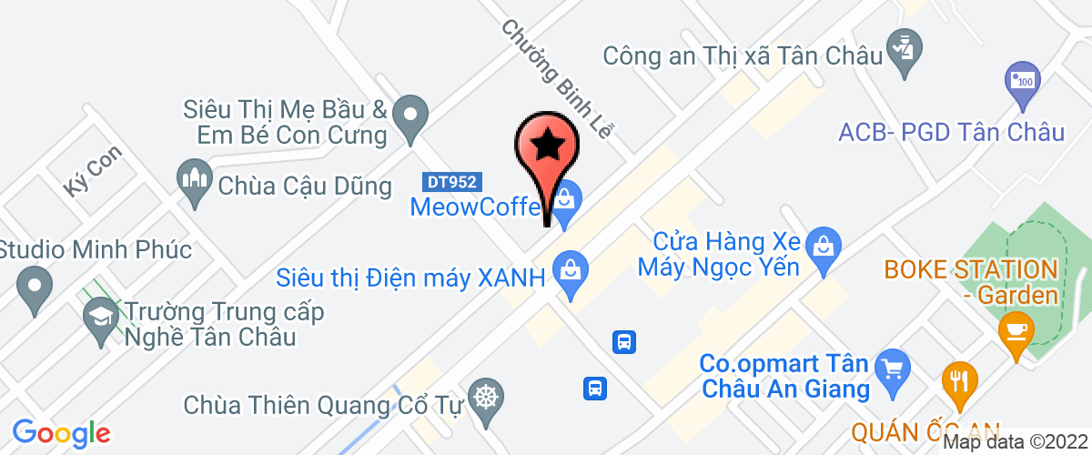 Map go to Trung Trung Private Enterprise