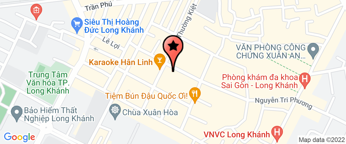 Map go to Day Nghe Ngoc Yen Company Limited