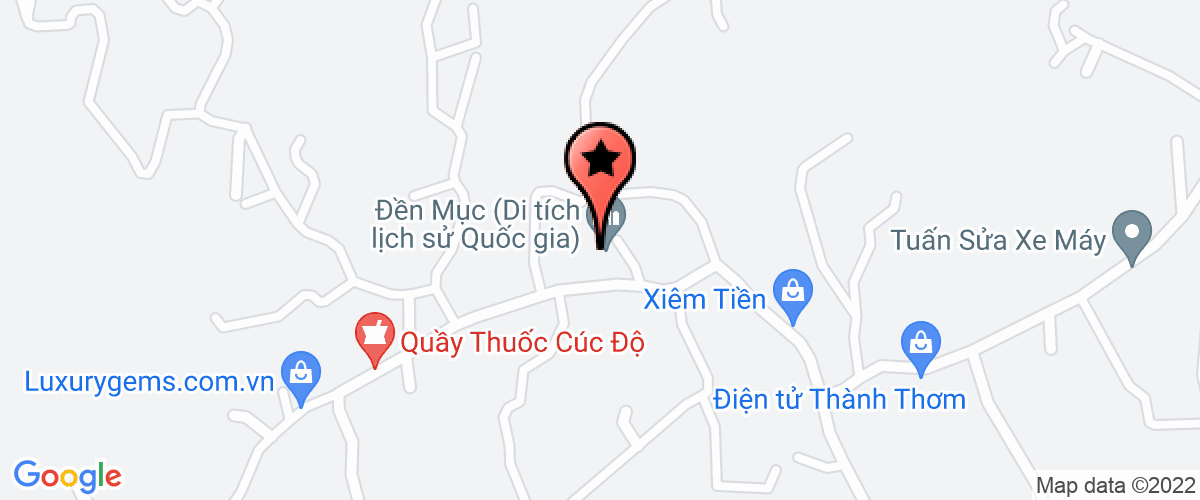 Map go to UNT xa Tien Phong