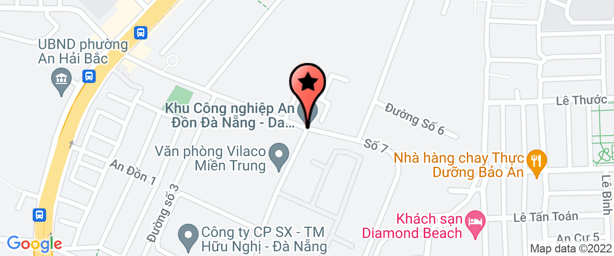 Map go to Central Vietnam Steel Corporation