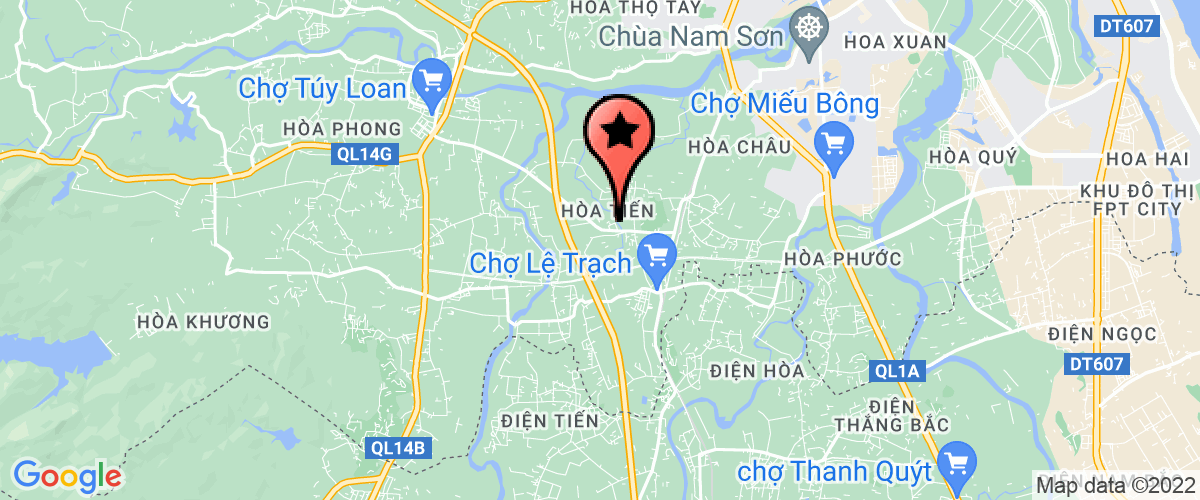 Map go to Dai Tin Ngoc Company Limited