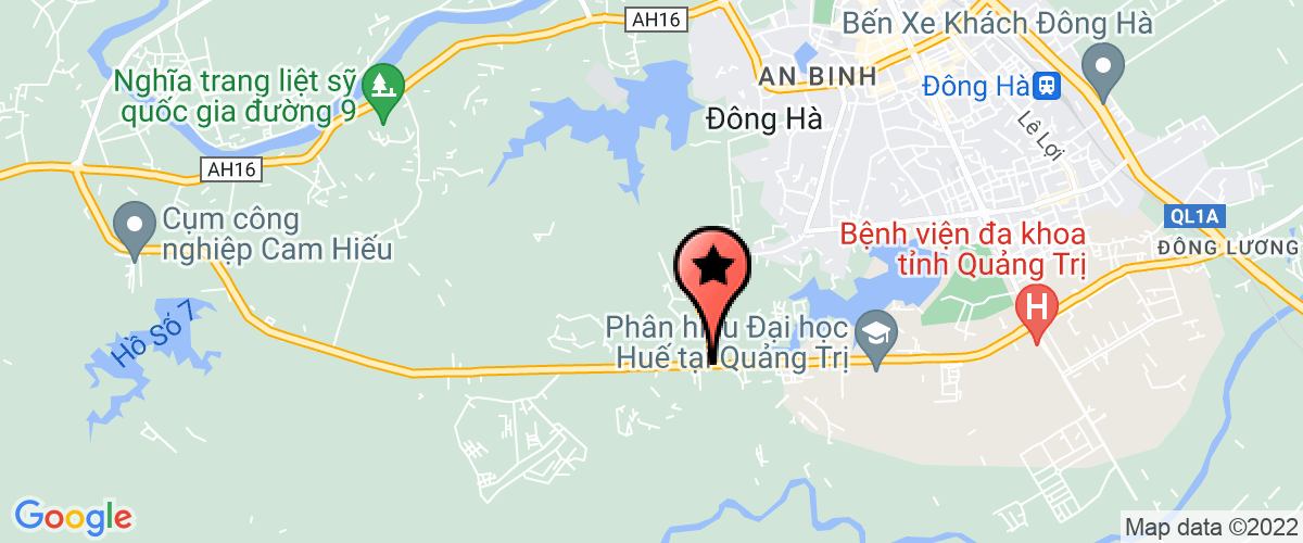 Map go to Ngoc Tien Dat Company Limited