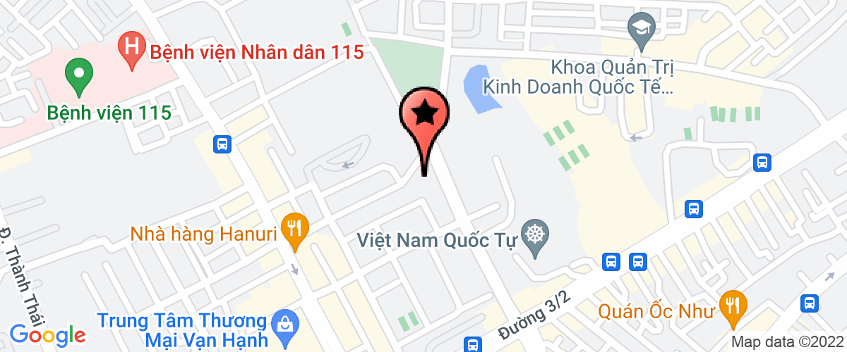Map go to Ky Hoa Garden Hotel Company Limited